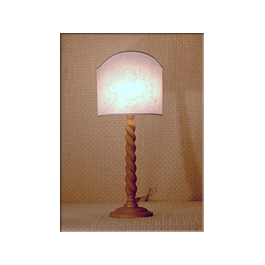 lampada flora con punzone anemone