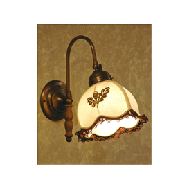 applique Ot/ricamo quercia marrone a