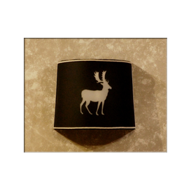 applique P silhouette nera Rudolf