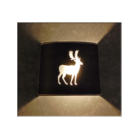 applique P silhouette nera Rudolf a
